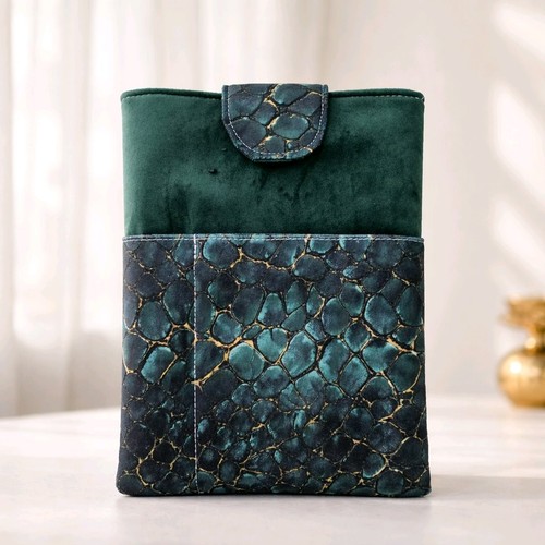 Soft velour book sleeve - velour,