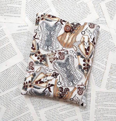 Handmade book sleeve - sleeve, cover