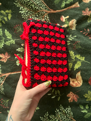 Handmade crochet book - crochet,