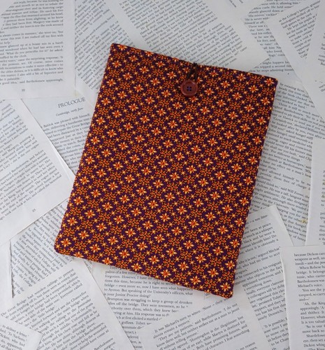 Handmade book sleeve - sleeve, cover