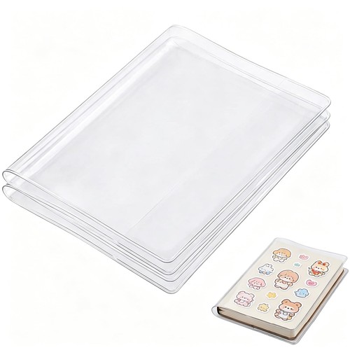 Clear plastic book - a5,
