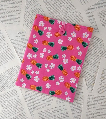 Handmade book sleeve cover - book,