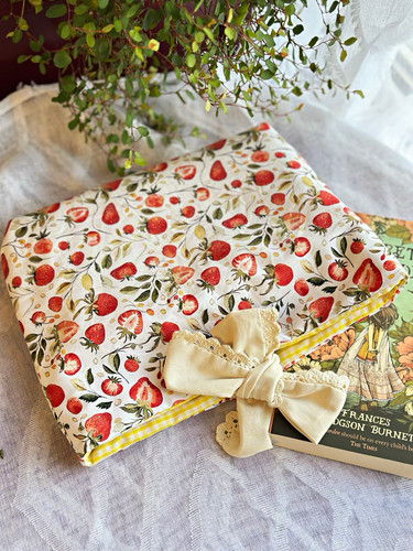 White yellow strawberry - white,