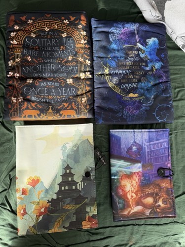 Book sleeves multiple fandoms - sleeves,