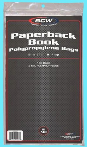 100 bcw paperback book mil - 2,