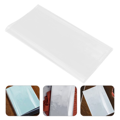 Reusable clear pvc book - reusable,