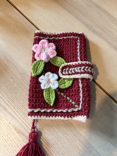 Handmade crocheted book - handmade,