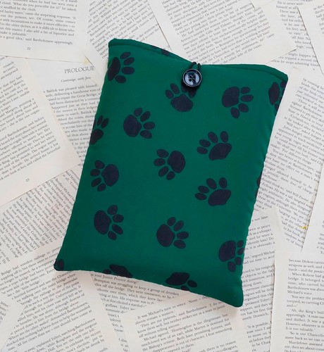 Handmade book sleeve cover - handmade,