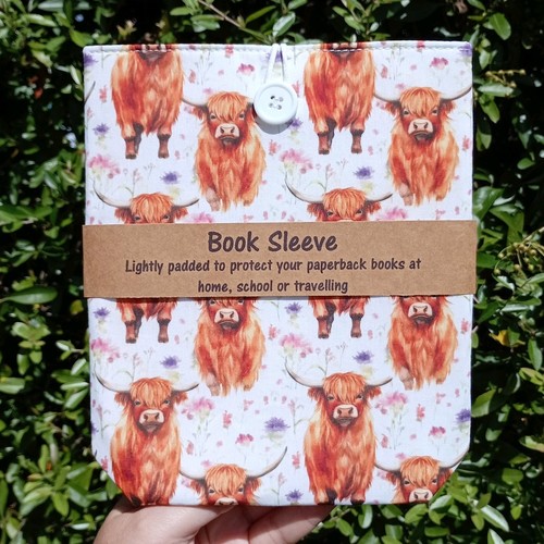 Highland cows handmade book - cows,
