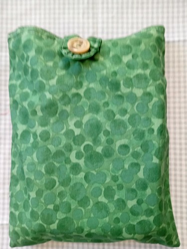 Handmade faric book sleeve - handmade,