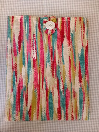 Handmade faric book sleeve - book,