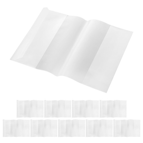 10pcs clear book covers - clear,