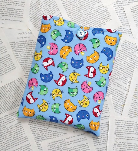 Handmade book sleeve cover - book,
