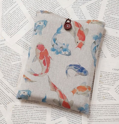 Handmade book sleeve cover - book,