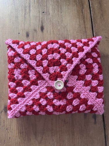 Crochet book cover handmade - crochet, cover,