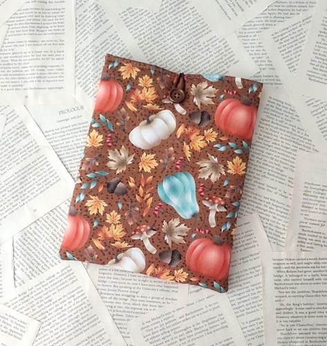 Handmade book sleeve cover - sleeve,