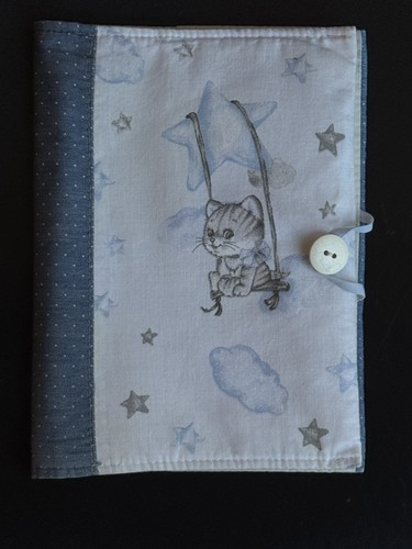 Handmade cotton fabric book - fabric,