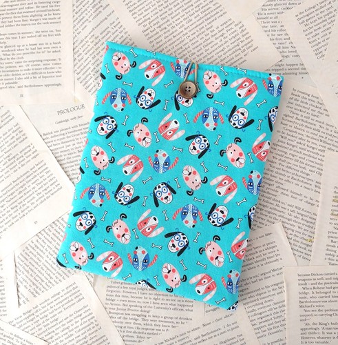 Handmade book sleeve cover - book,