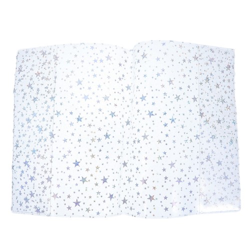 Clear journal cover pvc - clear,
