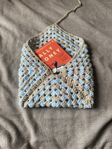 Crocheted yarn book - crocheted,