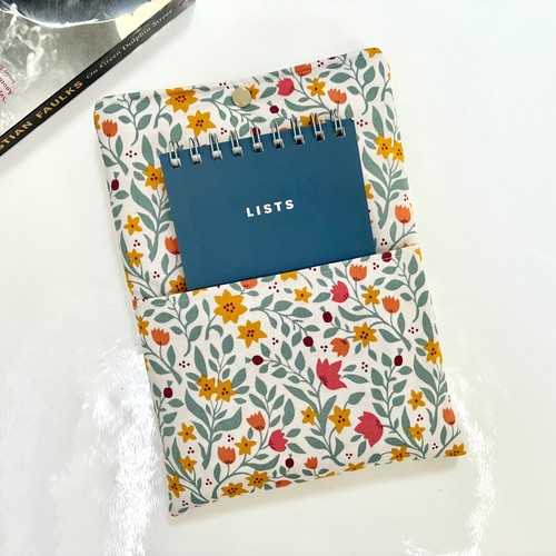 Handmade book sleeve cover - book,