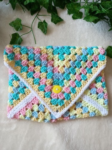 Handmade crochet book - handmade,