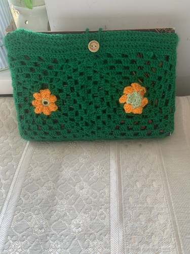 Handmade crochet book - crochet,