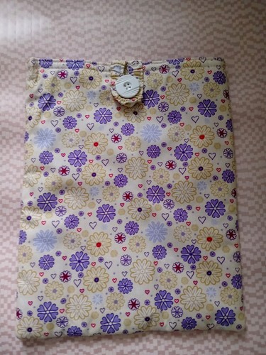 Handmade faric book sleeve - book,
