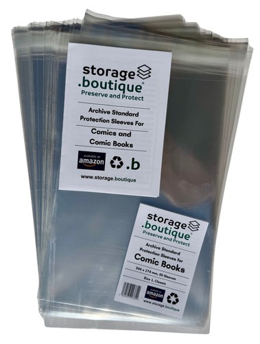 Comic book protection sleeves - book,