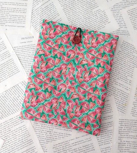 Handmade book sleeve cover - sleeve,