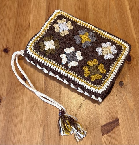 Handmade crochet book