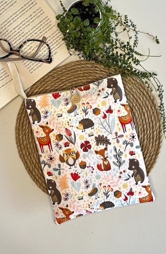 Fabric book cover sleeve - book,