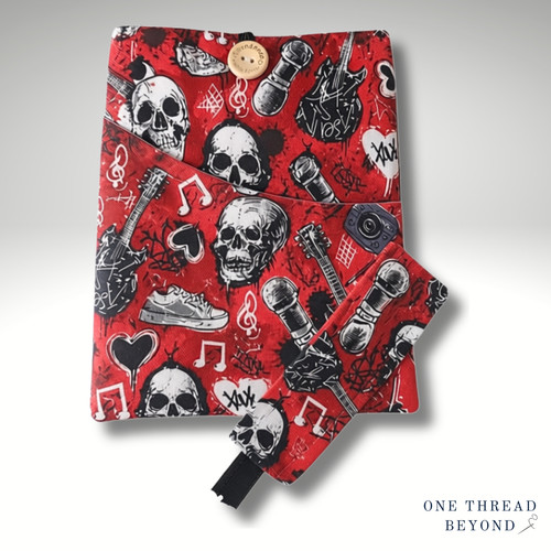 Rock skulls book cover - rock,